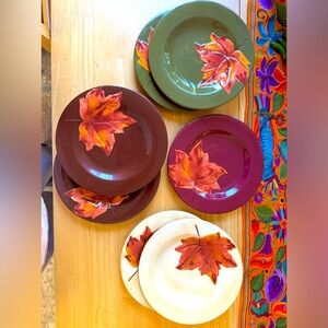 7 Leaf Plates